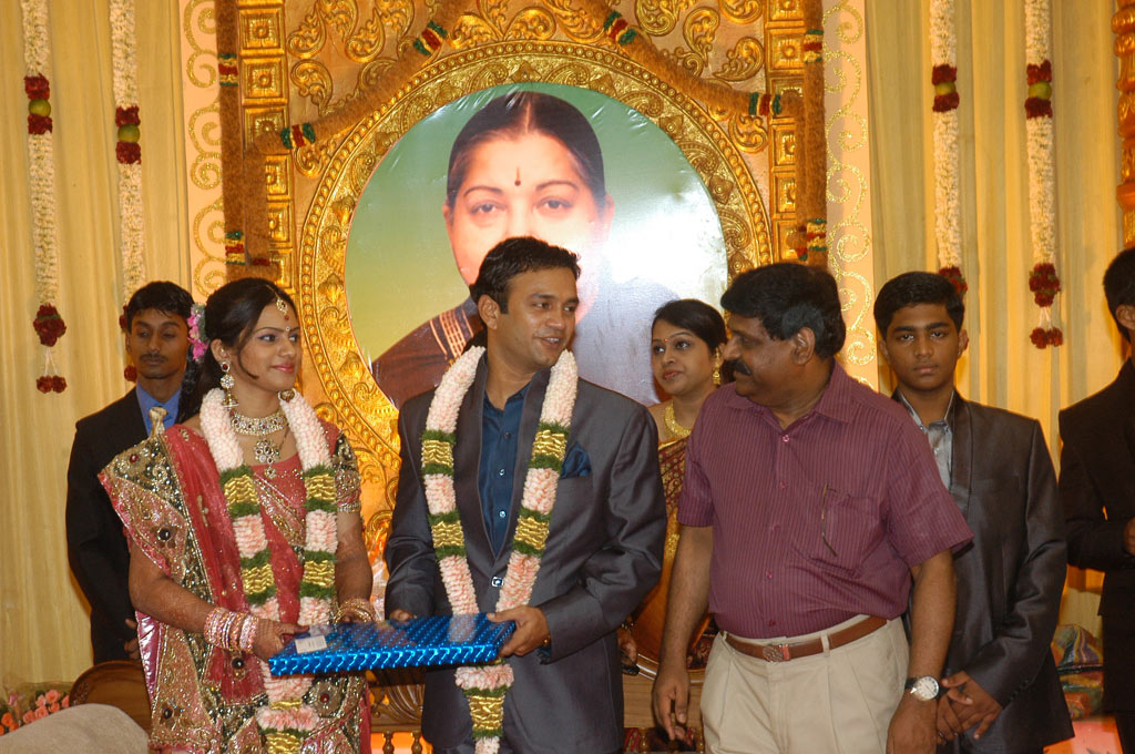 Actor Radharavi son wedding reception stills | Picture 40945